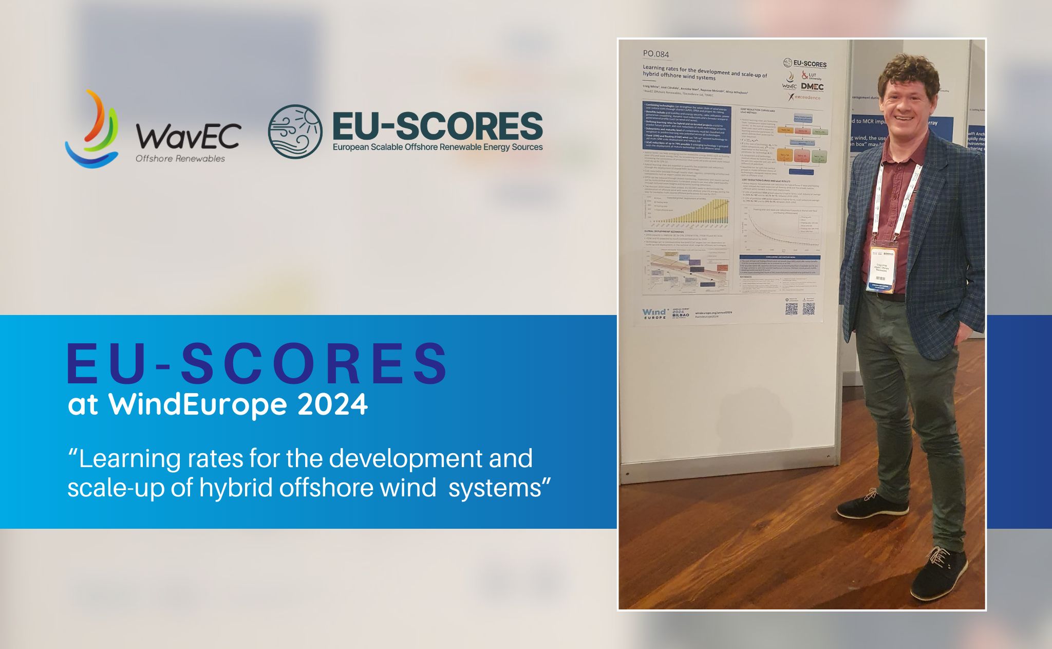 Newsbild-WindEurope Poster: Learning rates for the development and scale-up of hybrid offshore wind systems